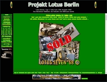 Tablet Screenshot of lotus7.de